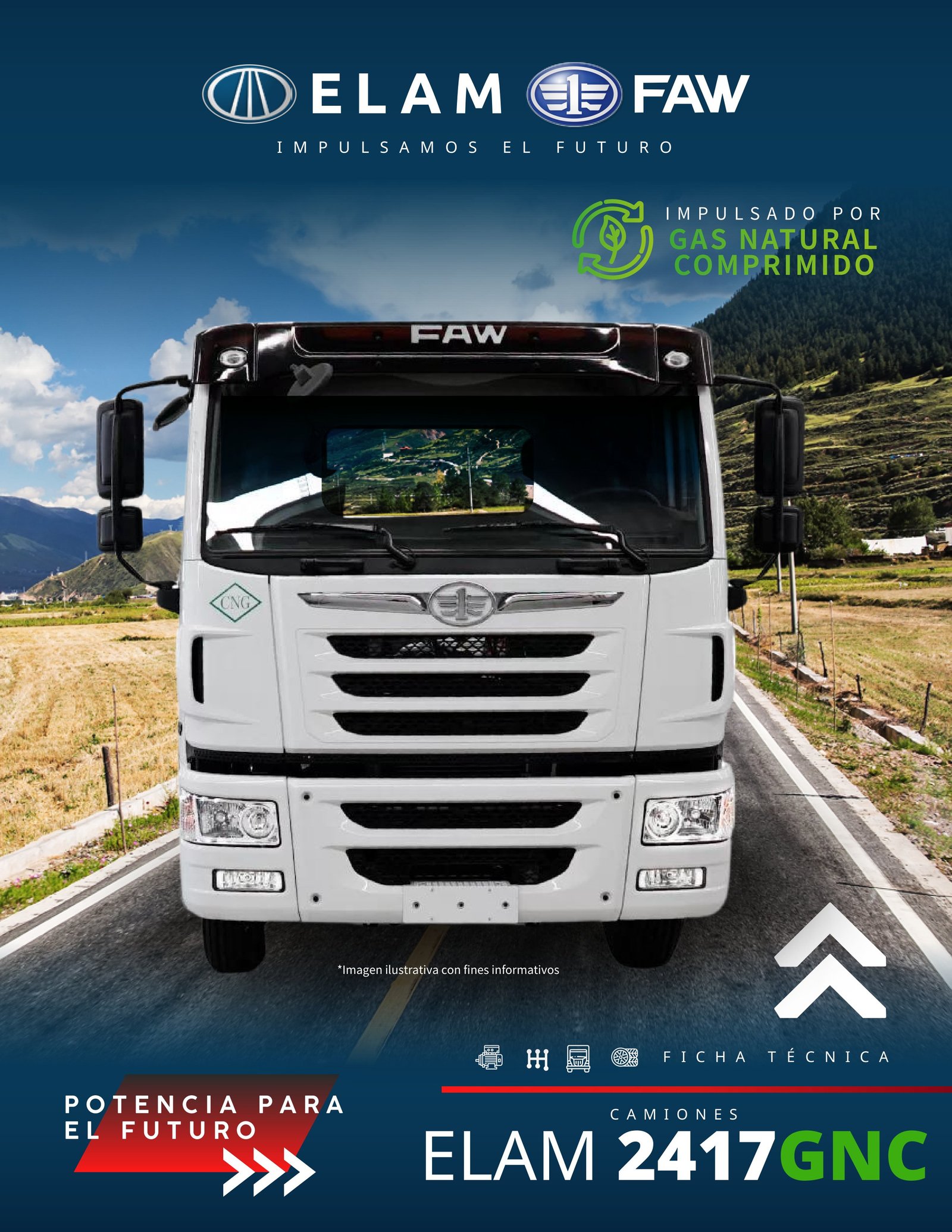 FAW FT 2417 GNC